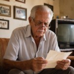 Aposentado lendo carta sobre a revisão da vida toda em 2026