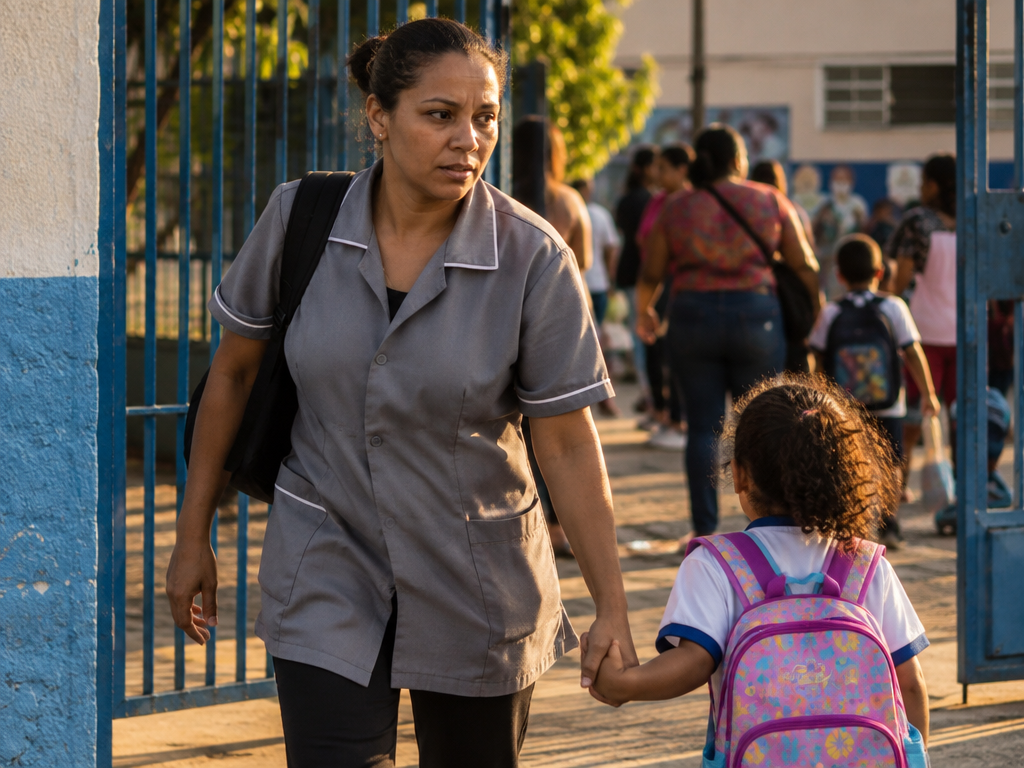 Mãe trabalhadora que descobre salário-família quem tem direito em 2026