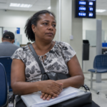 Segurada decidindo quando entrar com ação judicial contra o INSS