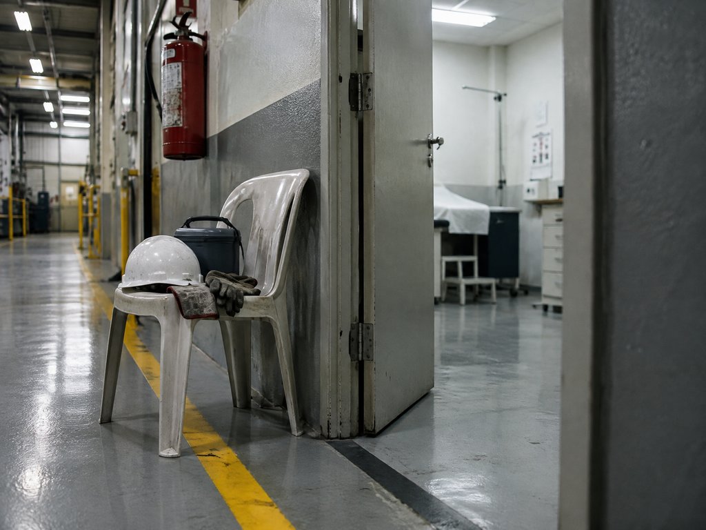 Ambulatório da empresa onde quem diz INSS me deu alta e não consigo trabalhar faz o exame de retorno